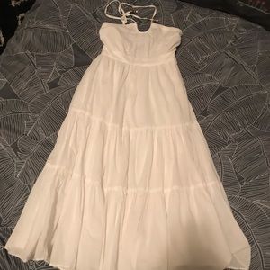 White Gap dress